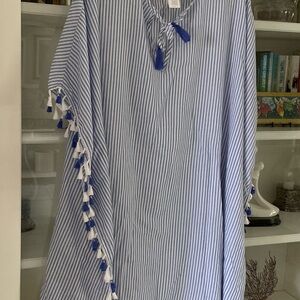 Time and True Boho Bathing Suit Cover Up or Shirt 2X